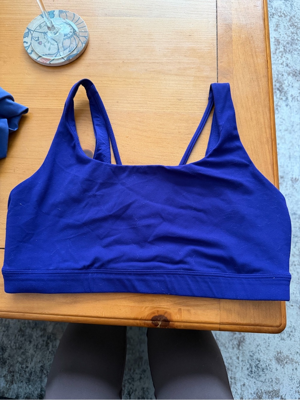 Women's Royal purple Bralette - Athletic Support